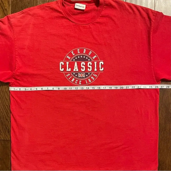 Vintage Reebok Classic Spell Out Short Sleeve Shirt - Picture 6 of 10